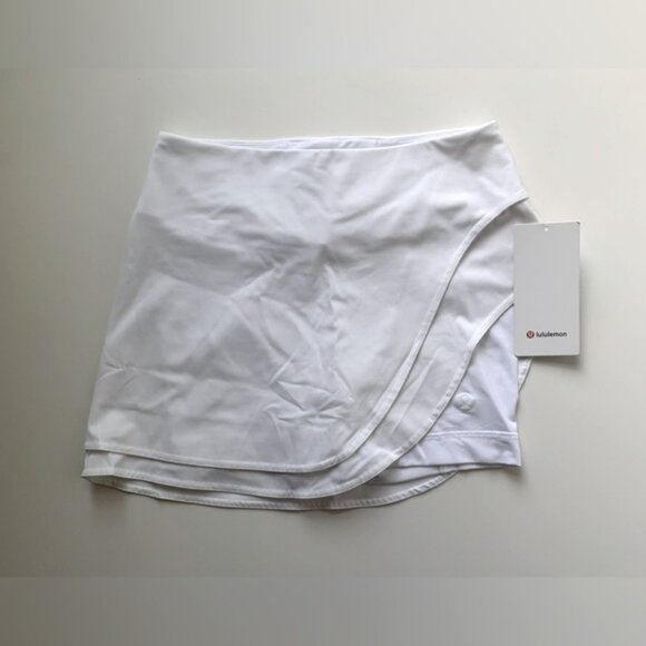 BNWT Lululemon Asymmetrical Layered High-Rise Tennis Skirt - Picture 1 of 7
